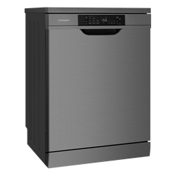 Freestanding dishwasher, dark stainless