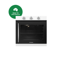 60cm multi-function 5 oven with side opening, white