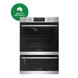 60cm multi-function 3 gas oven with separate grill, stainless steel