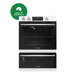60cm multi-function 3 gas oven with separate grill, white