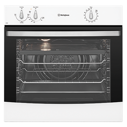 White fan forced oven