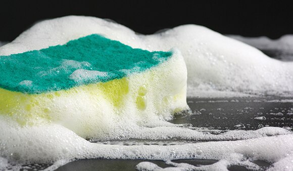 Easy clean ceramic surface