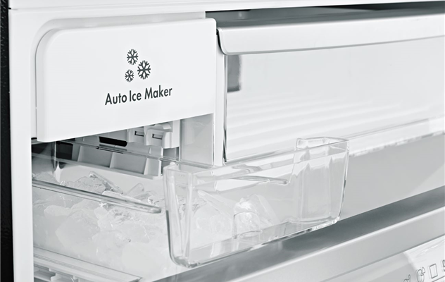 Automatic icemaker means you will always have ice available