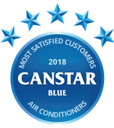 2018 Canstar Blue Most Satisfied Customers - Air Conditioning