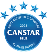 Canstar Blue's Most Satisfied Customers - Dryers 2021