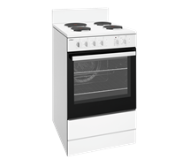 54cm white freestanding cooker 