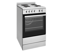 54cm stainless steel freestanding cooker