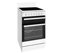 54cm white freestanding cooker 