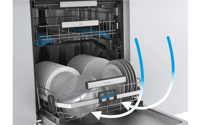 60cm builtunder dishwasher with ComfortLift™ (ESF8735ROX) Electrolux