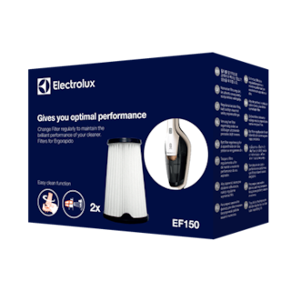 Electrolux Ergorapido Filters (EF150, 2 pack)