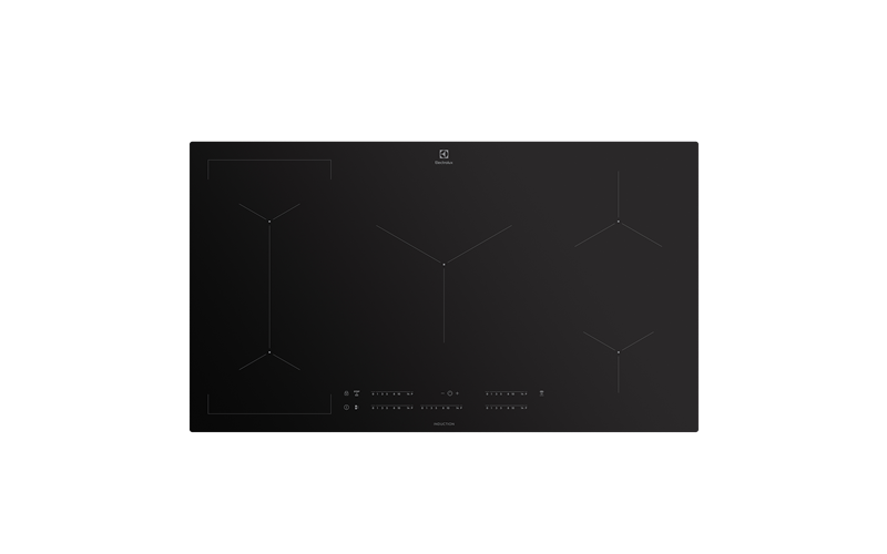 90cm Induction Cooktop Ehi955bd Electrolux Australia