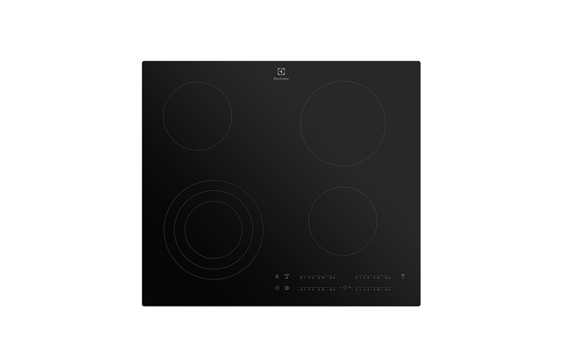 60cm 4 Zone Ceramic Cooktop Ehc644bb Electrolux Australia