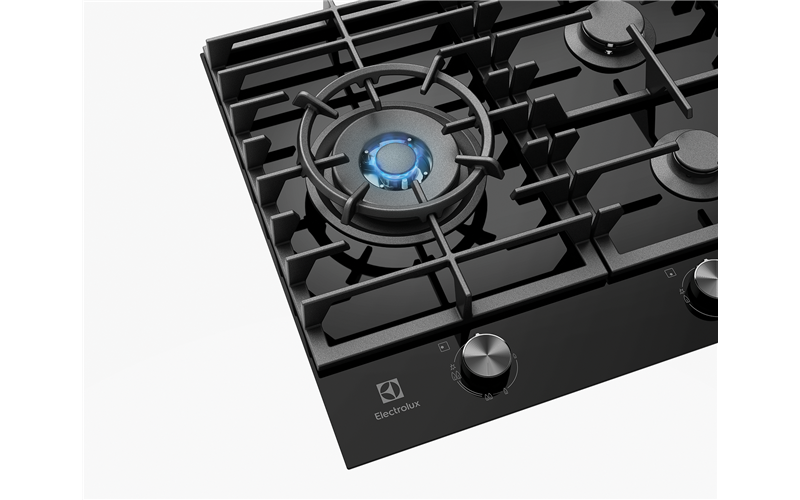 90cm 5 burner gas cooktop (EHG955BD) Electrolux Australia