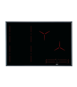 80cm 4 zone Pure black induction cooktop: IPE84571FB