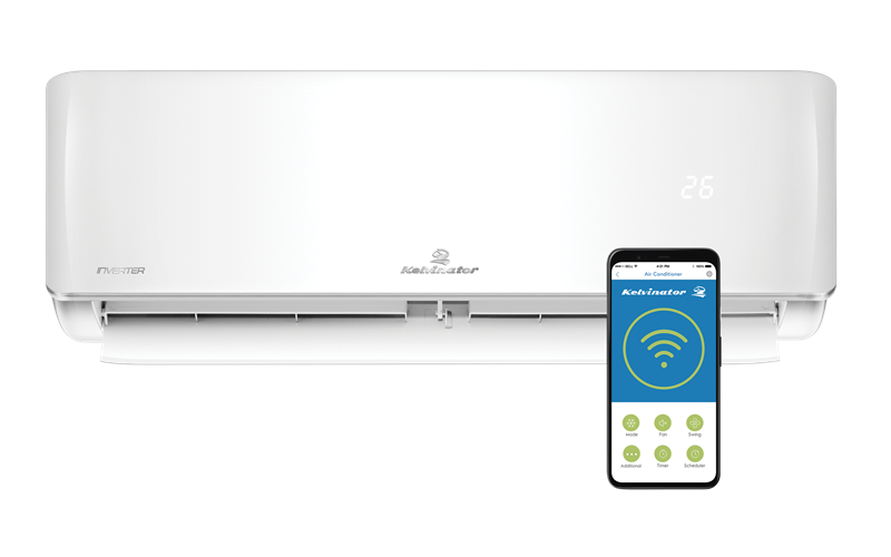 5 0kw Reverse Cycle Split System With Wireless Connectivity Ksv50hwh Kelvinator Australia