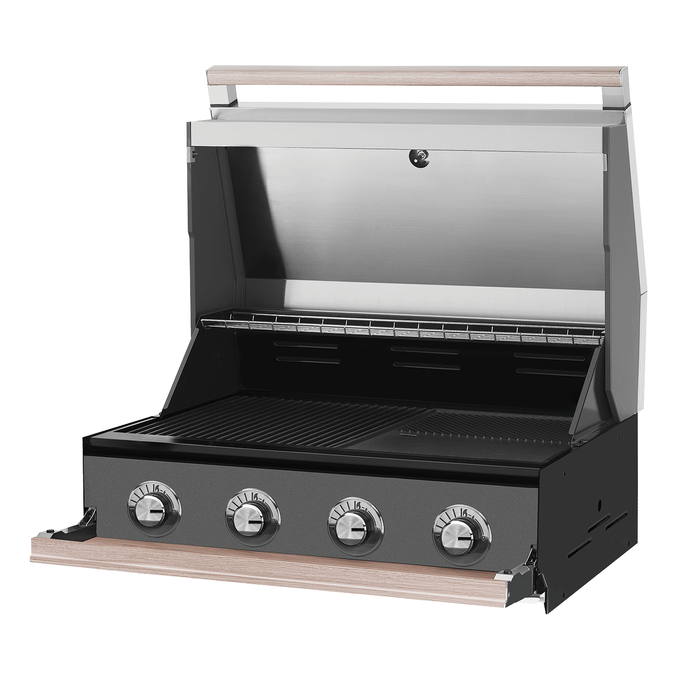 1500 Series 4 burner builtin BBQ Beefeater BBQ