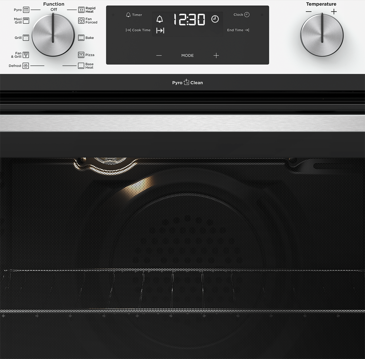 60cm MultiFunction 10 Pyrolytic Oven white (WVEP615WC) Westinghouse