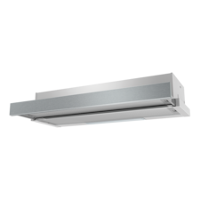 90cm slide-out rangehood, s/steel front