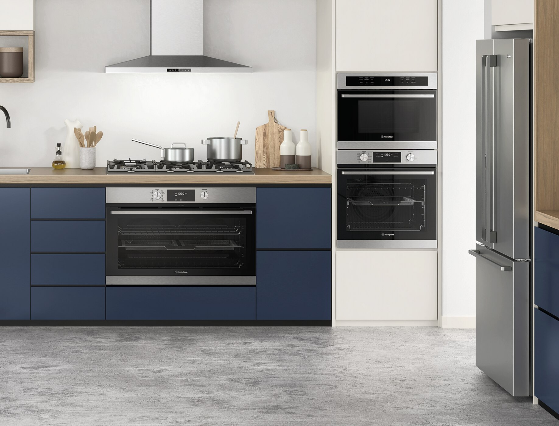 44L BuiltIn Combi Microwave, Stainless Steel (WMB4425SC) Westinghouse