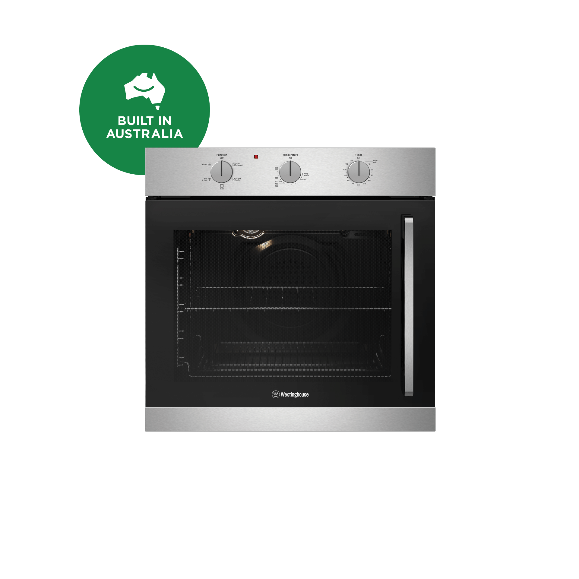 60cm MultiFunction 5 Oven Stainless Steel (WVES613SC) Westinghouse