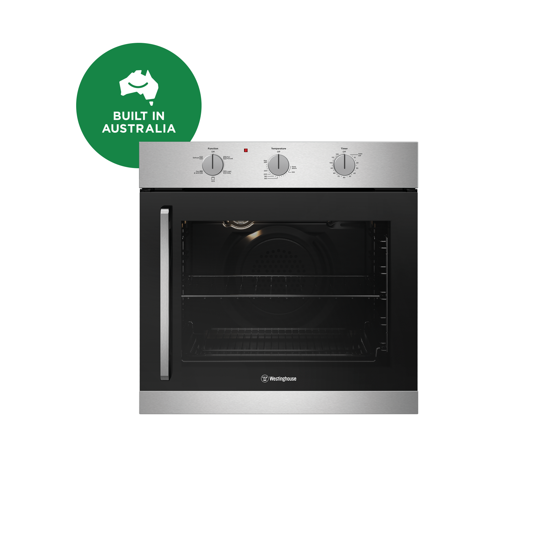 60cm MultiFunction 5 Oven Stainless Steel (WVES613SC) Westinghouse