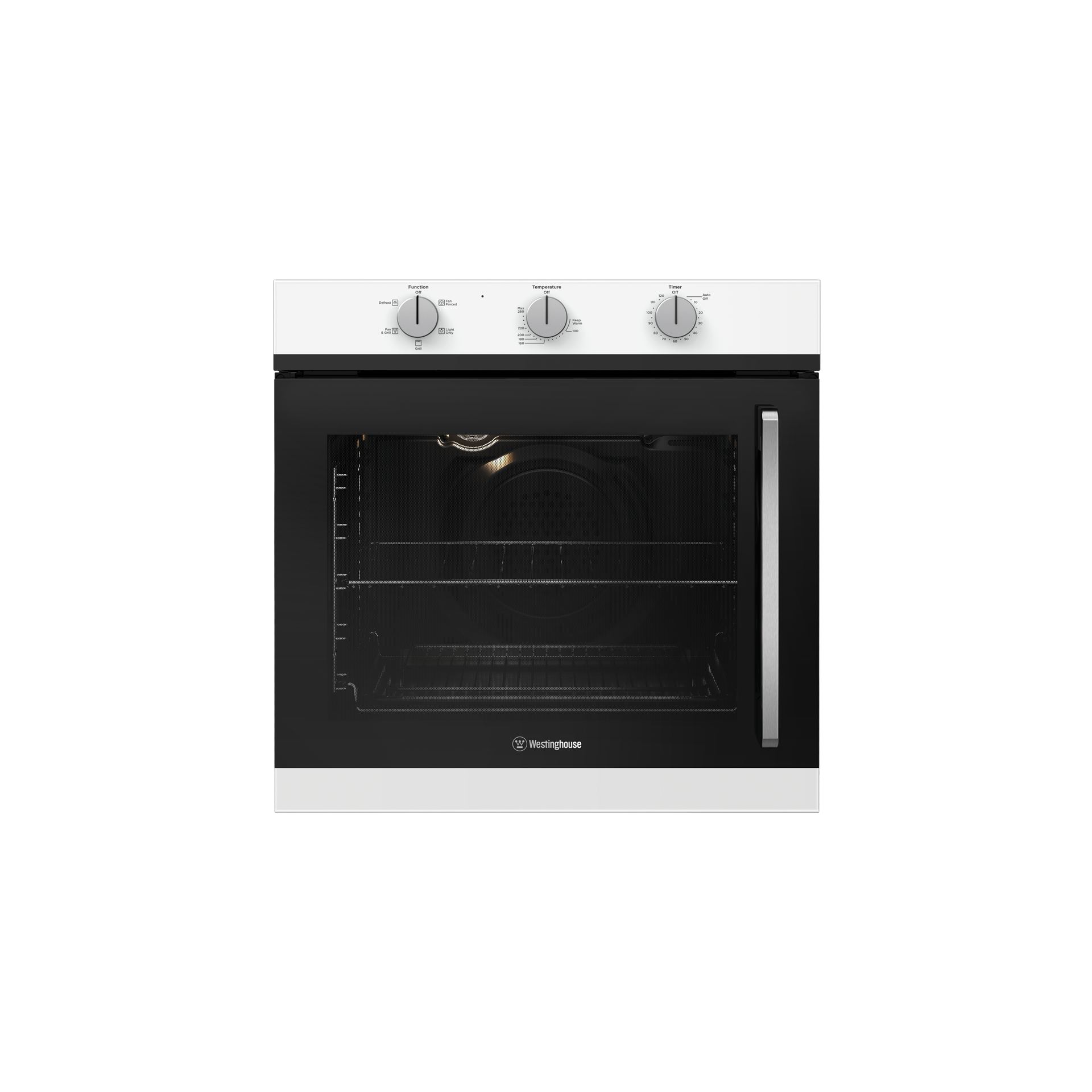 60cm MultiFunction 5 Oven With Side opening White (WVES613WC