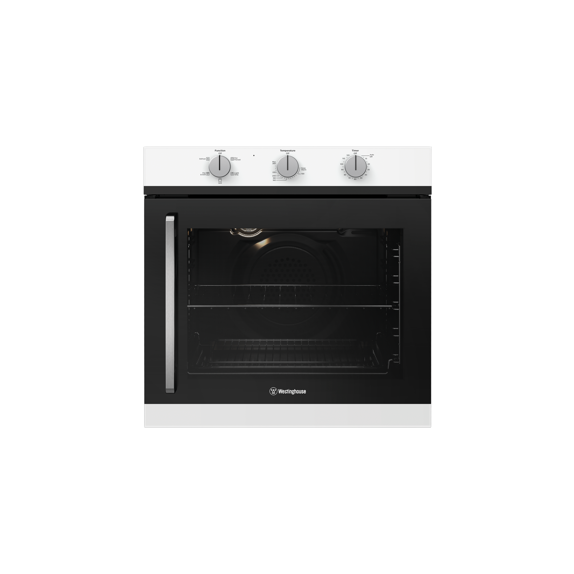 60cm MultiFunction 5 Oven With Side opening White (WVES613WC