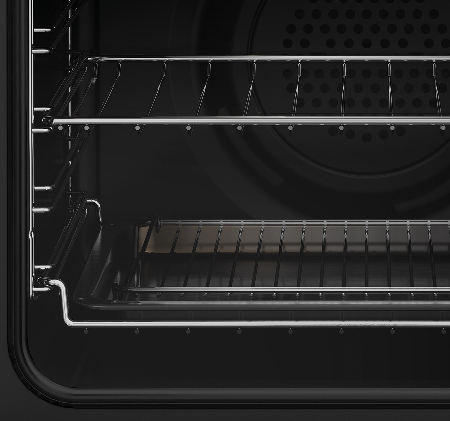 60cm multifunction 3 Gas Oven With Separate Grill Stainless Steel