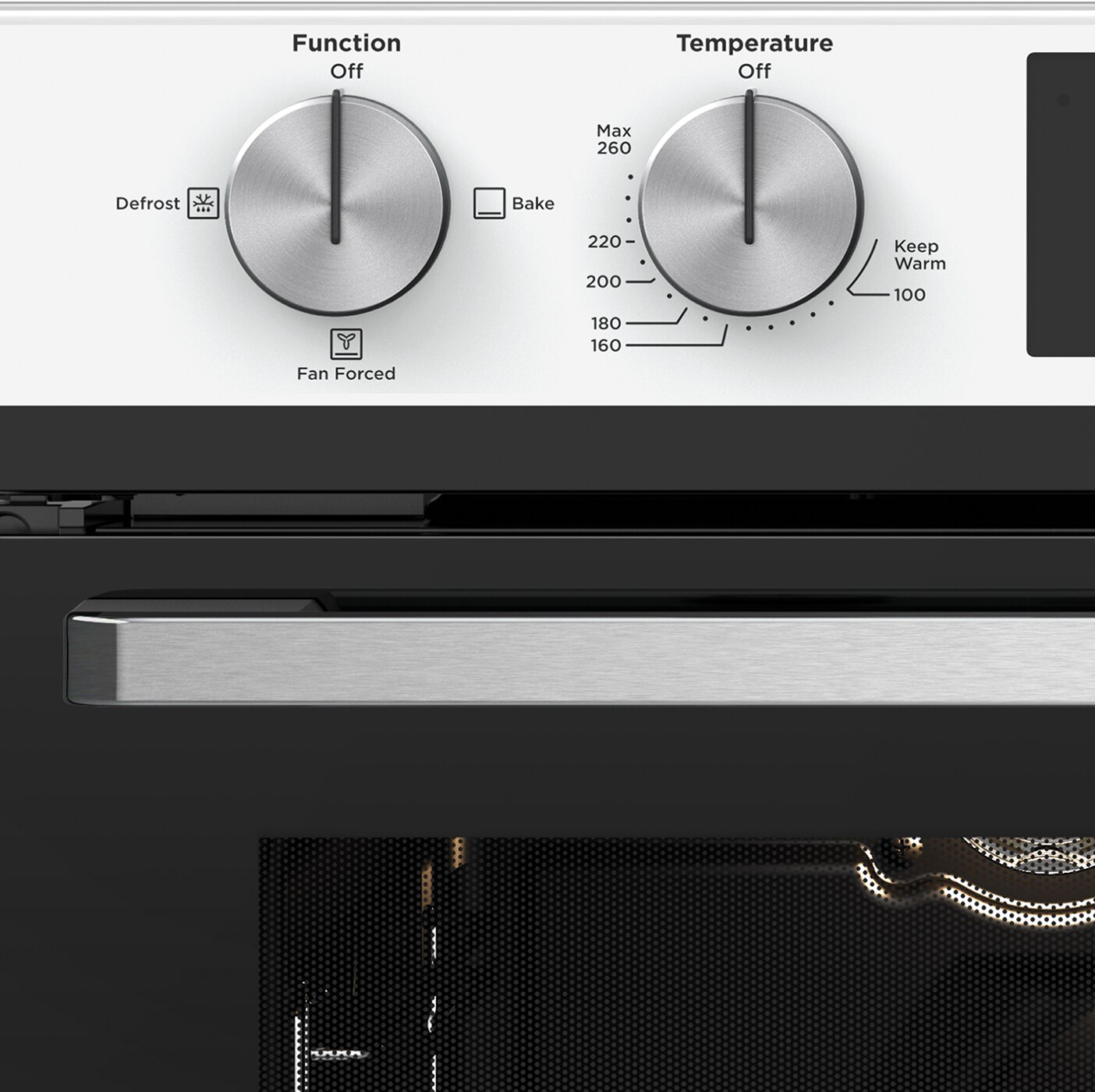 60cm MultiFunction 3 Gas Oven With Separate Grill White (WVG665WC