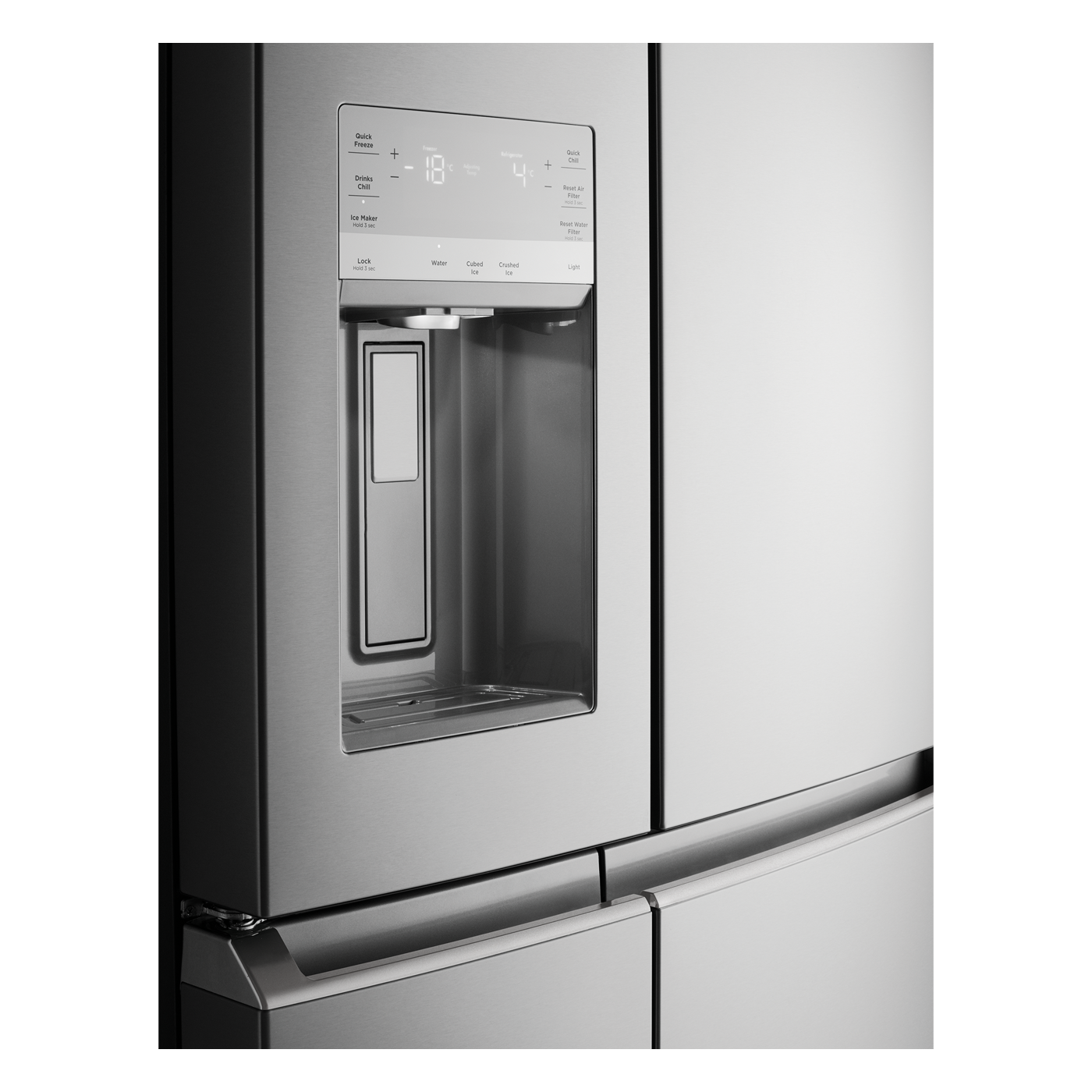 680L French Door Fridge, Stainless steel (WQE6870SA) Westinghouse