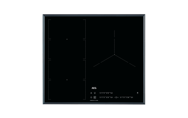 AEG 60cm 3 zone induction cooktop with ProCook & FlexiBridge IKE63471FB