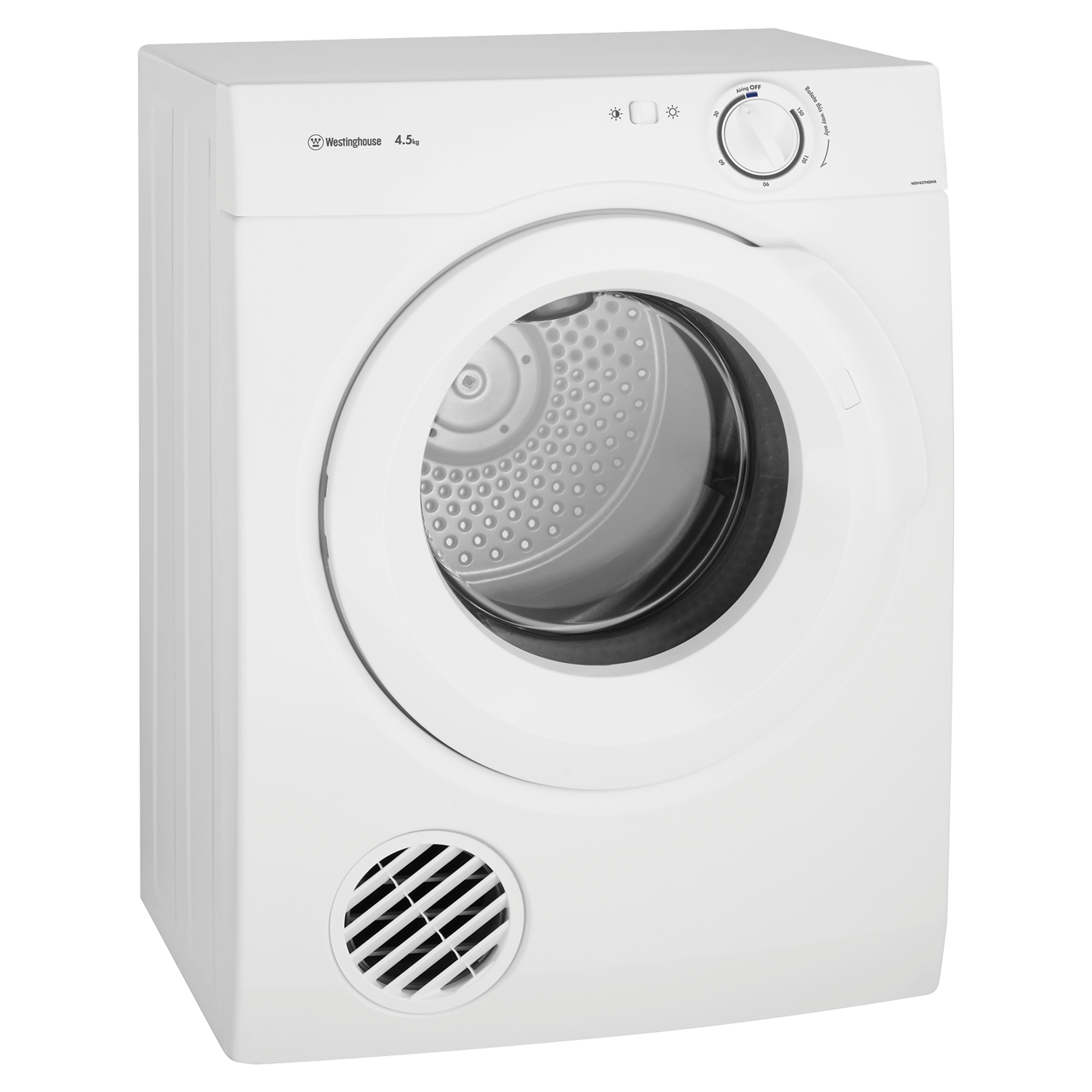 4.5kg vented clothes dryer (WDV457HQWA) Westinghouse New Zealand