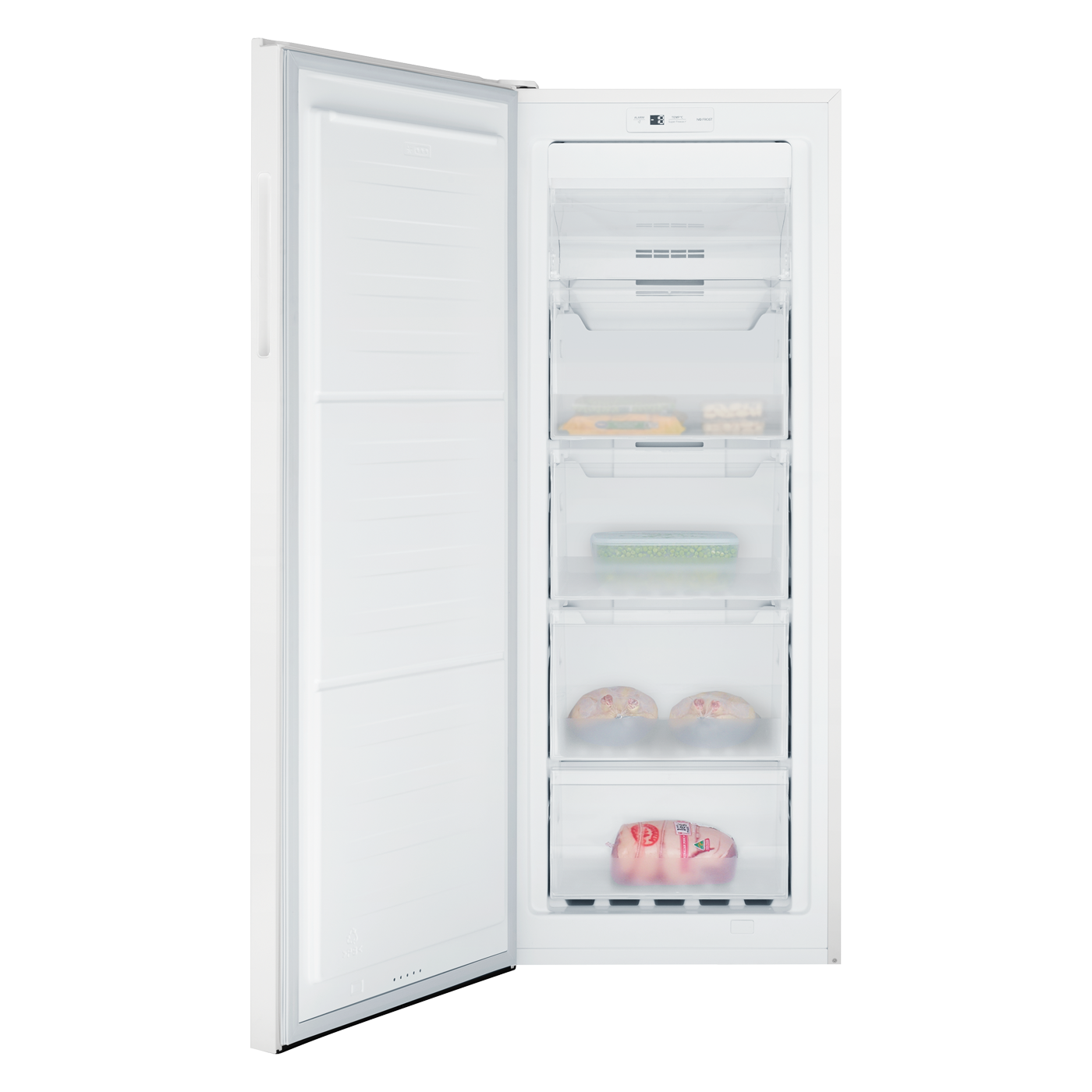 173L Vertical freezer, white (WFM1700WE)