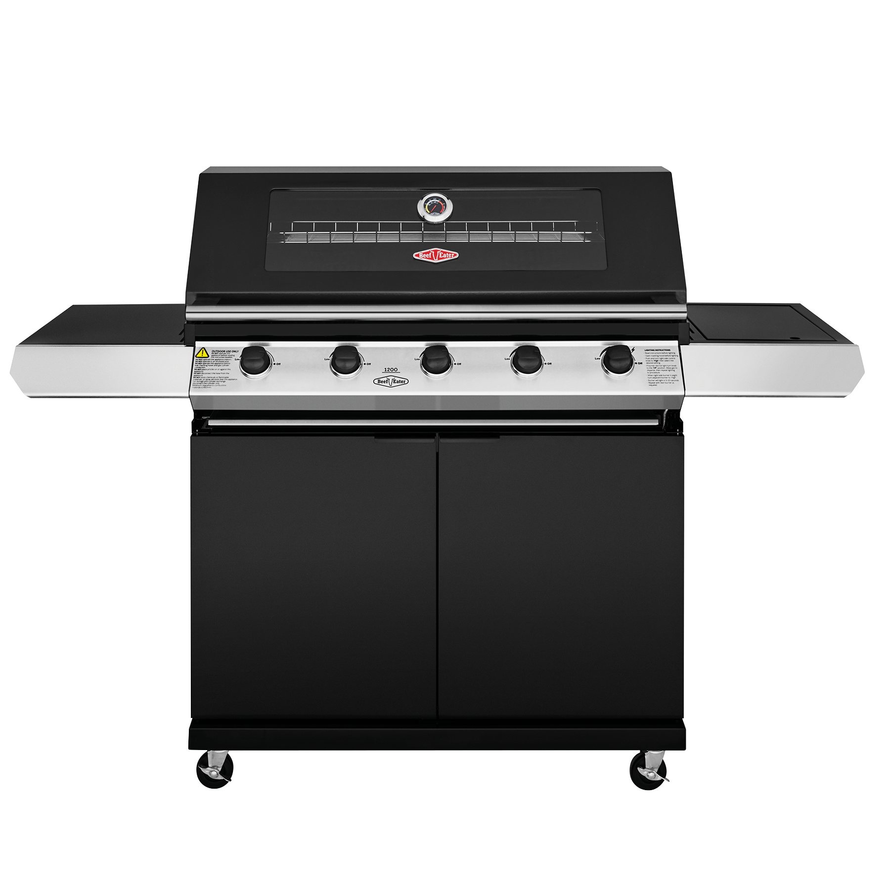 1200 Series 5 Burner Freestanding BBQ Beefeater BBQ