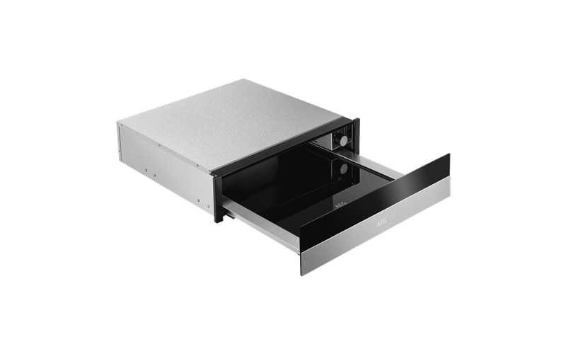 AEG 14cm built-in warming drawer, stainless steel KDK911424M