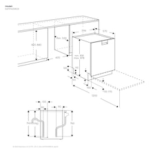 60cm built under dishwasher
