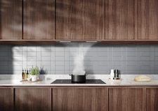 86cm UltimateTaste 700 Integrated Rangehood, dark stainless