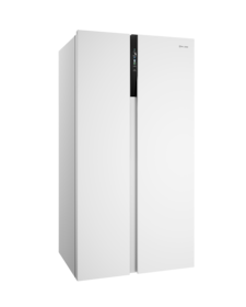 624L side by side fridge - White