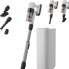 Stick Vacuum Cleaner with Clean Station, White - 700 Series