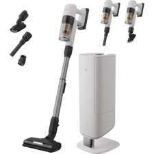 Stick Vacuum Cleaner with Clean Station, White - 700 Series