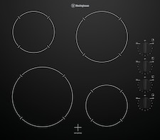 60cm 4 Zone Ceramic Cooktop with Knob Control - Series 3