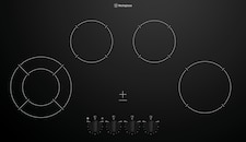 90cm 4 Zone Ceramic Cooktop with Knob Control - Series 3