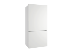 496L Bottom Mount Fridge Freezer, White