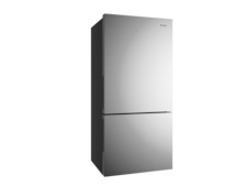 496L Bottom Mount Fridge Freezer, Silver