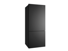 425L Bottom Mount Fridge Freezer, Charcoal Black