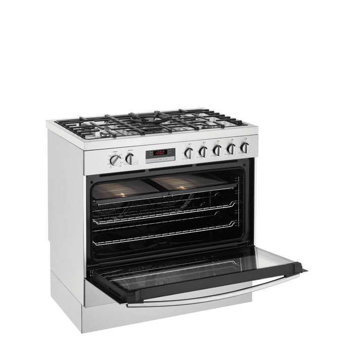 90cm dual fuel freestanding cooker (WFE914SA)