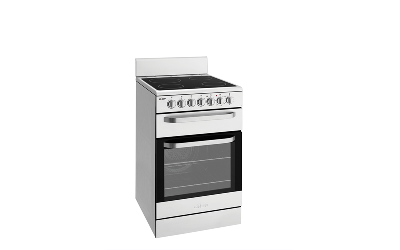 54cm Freestanding Ceramic Cooker with Separate Grill (CFE547SA) Chef