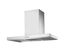 90cm box style canopy rangehood