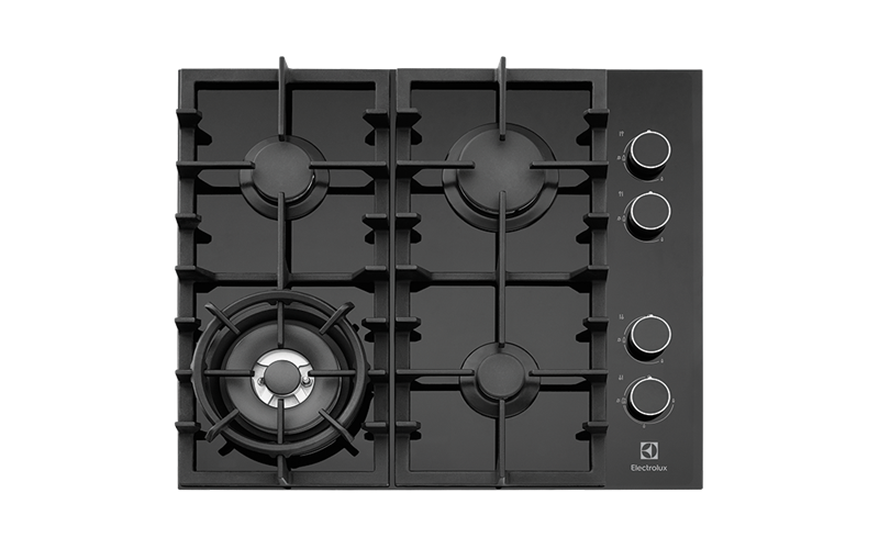 60cm 4 Burner Glass Gas Cooktop Ehg643ba Electrolux Australia