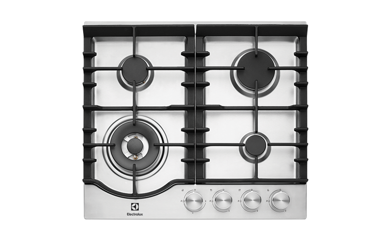 60cm 4 Burner Gas Cooktop With Front Controls Ehg645sa